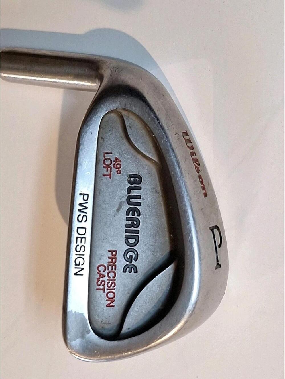 Wilson Pitching Wedge Blueridge 49* Loft Precision Cast PWS Design